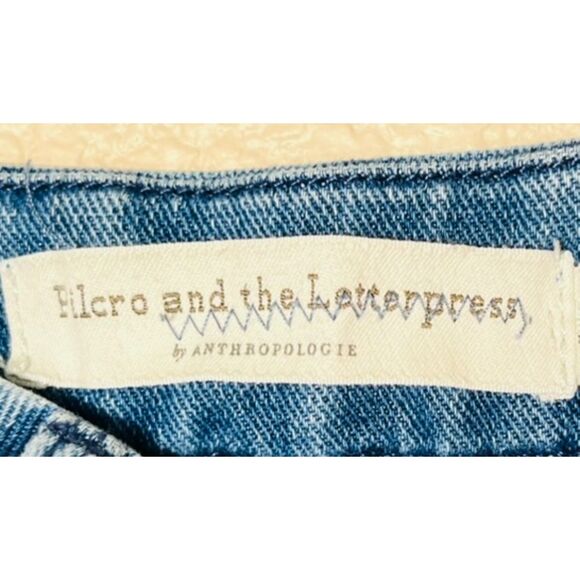 Anthropologie Pilcro and The Letterpress Slim 26 RN 66170 Stretch Ankle Jean - Picture 4 of 8